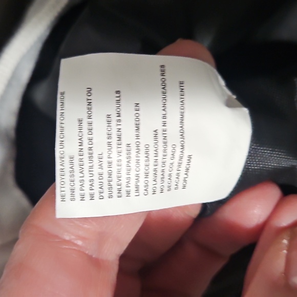 Off-White Tote with Black and White Accents - Picture 6 of 9